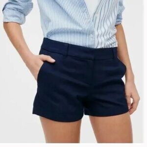 J. Crew 3.5" Classic Chino Short Navy Women's Size 2